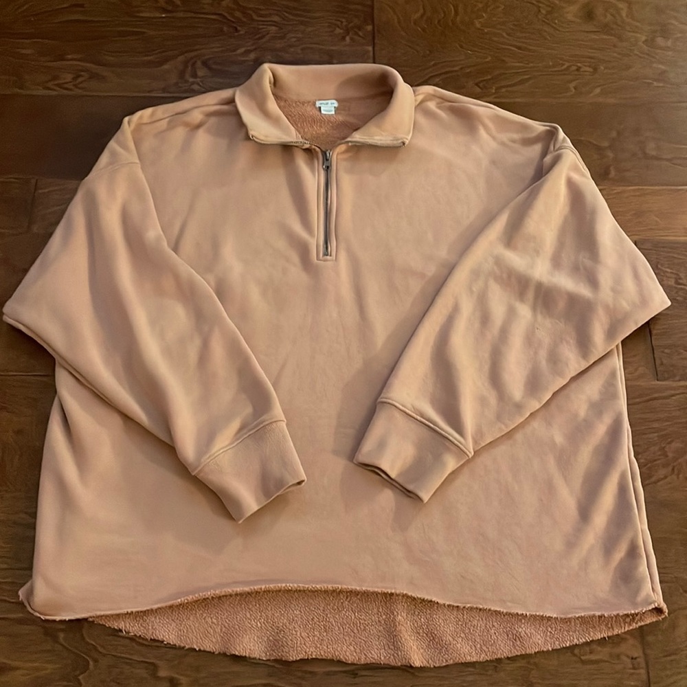 Aerie Cropped Zip